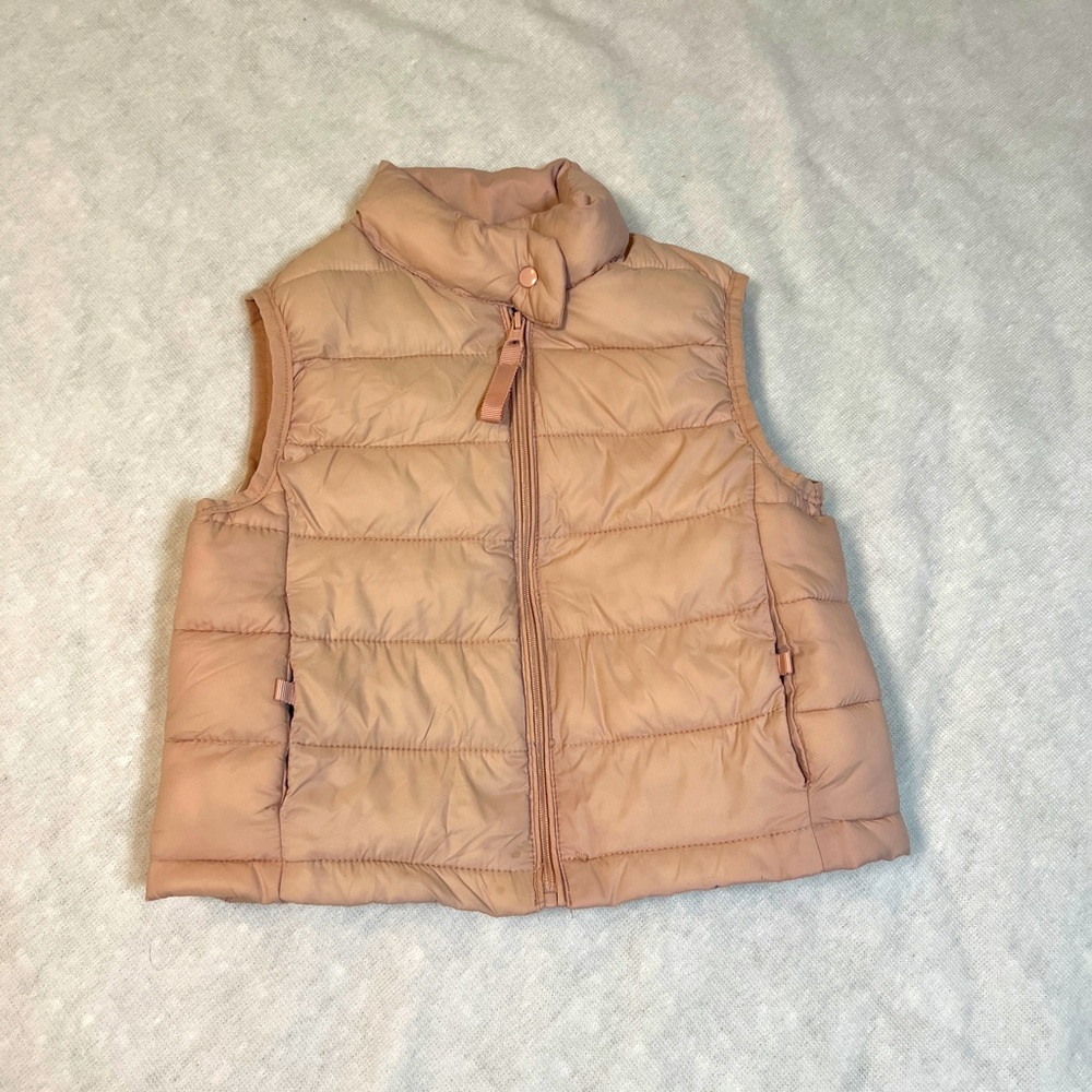 Copper Key Puffer Vest Quilted full zipper 3T